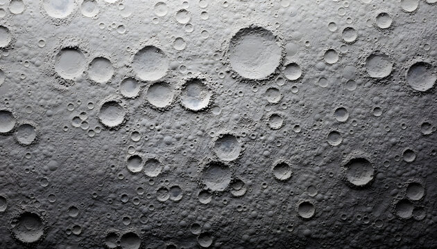 Lunar Surface Regolith Crater Texture Background