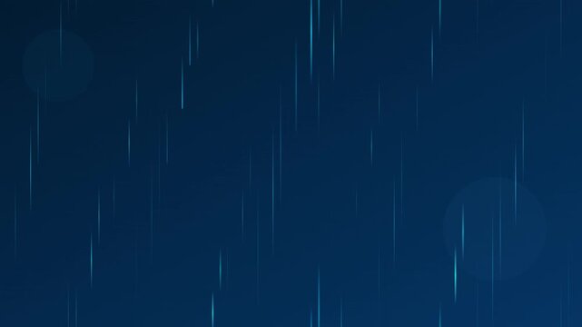 cobalt blue corporate data stream vector loop