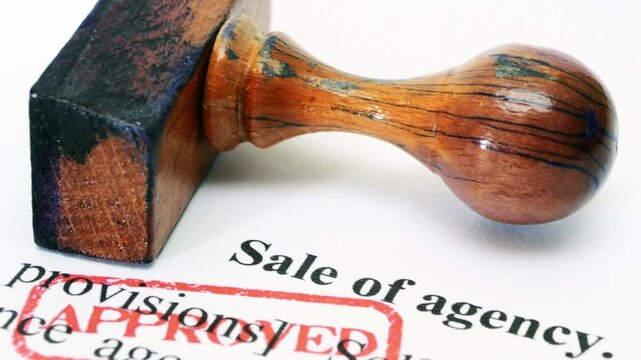 Sale of agency document approved