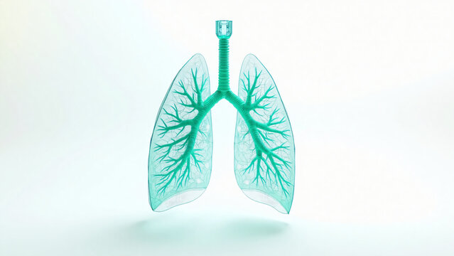 Digital Lung Wireframe for Marketing Copy and Design