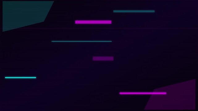 cyber glitch distressed neon vector motion background