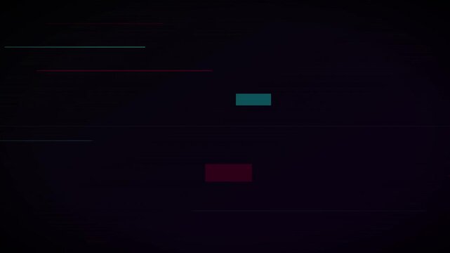 Cyberpunk Glitch Lines Horizontal Static Noise Overlay Background
