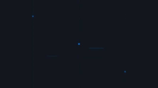 Dark mode electric plasma pulse vector animation