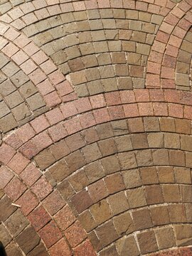 red brick wall