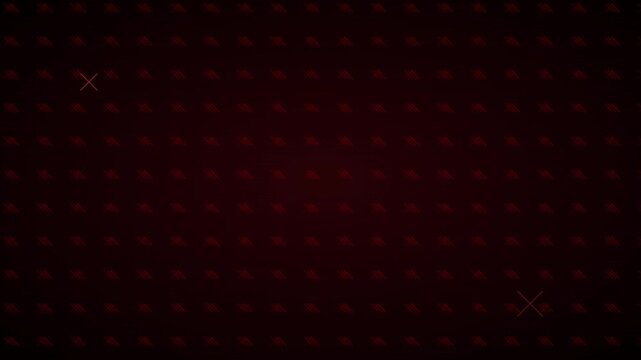 Dynamic Abstract Cross Hatch Pattern Motion In Dark Red