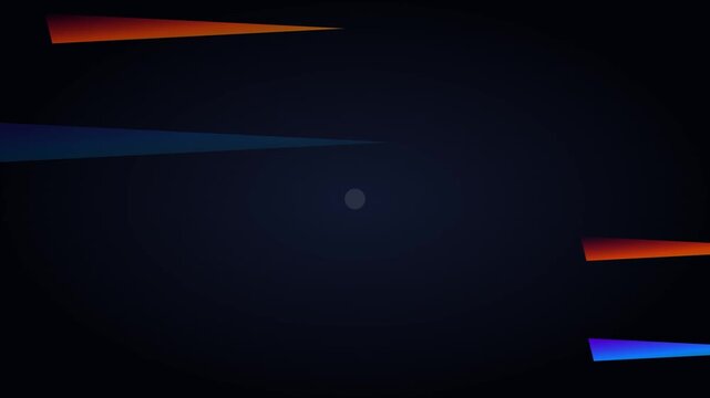 dynamic fire and ice gradient shards overlay