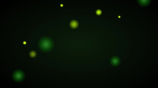 electric lime forest green vibrant mote vector animation