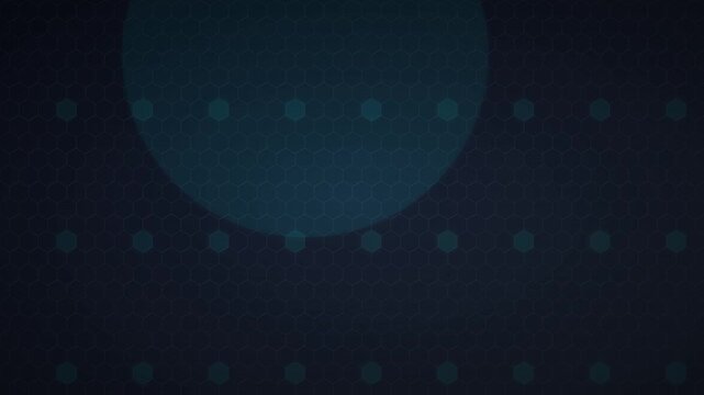 flat tech vector hexagon grid dark background