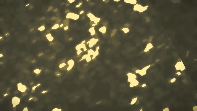 Microscopic Rough Surface Contact Spots Age And Vanish Behind A Rupture Front, Seamless Loop in rich olive tones