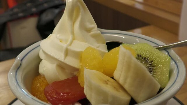 フルーツあんみつ