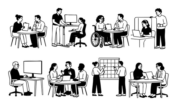 Workplace Accommodation Interactive Process Scenes