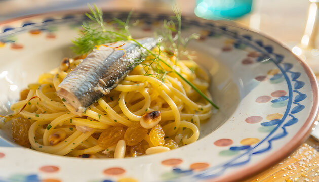 Sicilian Pasta con le Sarde