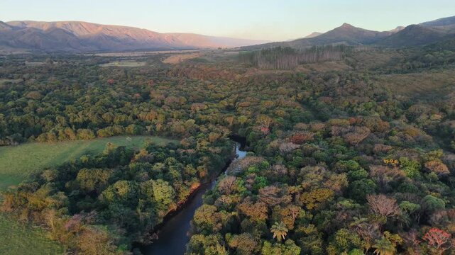 Santo Ant&ocirc;nio River in Vale da Gurita, in Serra da Canastra, Minas Gerais, Brazil