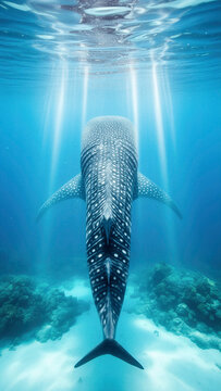 tibur&oacute;n ballena, dos tiburones ballena, vida marina, oc&eacute;ano, mar, fauna marina, animal marino, peces, cardumen, banco de peces, ecosistema marino, biodiversidad, naturaleza, vida silvestre, conservaci