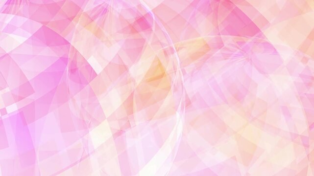 Abstract pink and orange wave pattern 4K