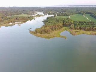 Fotobehang Olijf Meandering River Basin  © Lucas