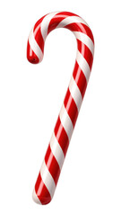 Obraz premium PNG Festive red and white candy cane for holiday cheer.