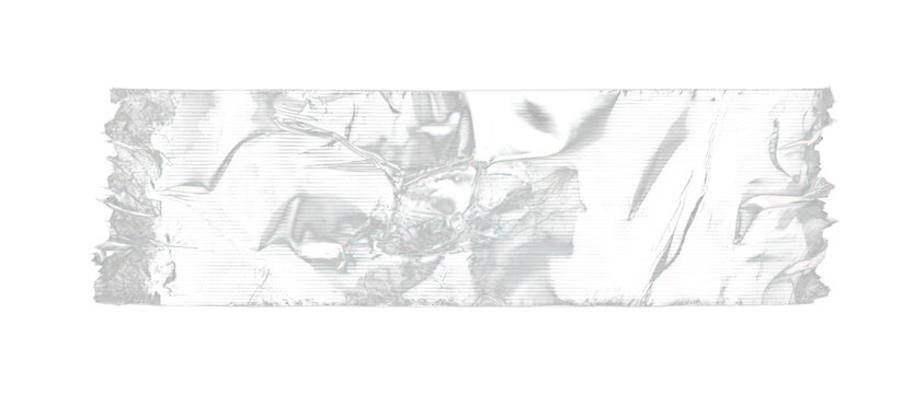 PNG Crumpled transparent plastic wrap on black background.