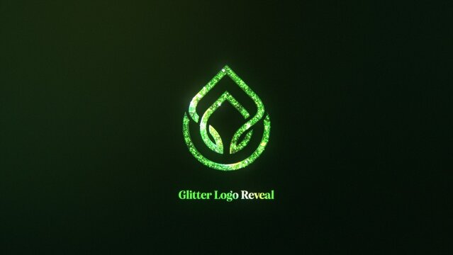 Glitter Logo Reveal
