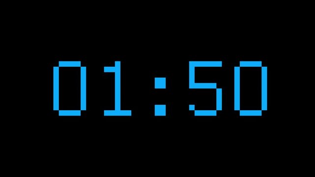 A bright green background serves as the backdrop for a minimalist white analog clock face with clear white tick marks for hours and minutes and two white hands indicating the time of approximately