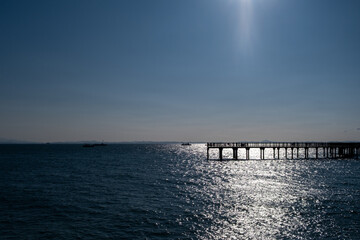 Obraz premium sunset over the sea