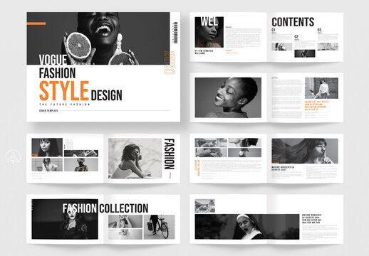 Vogue Fashion Style Landscape Template