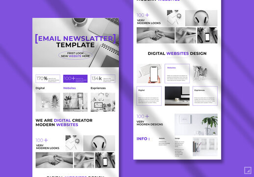 Modren Email News Letter Layout