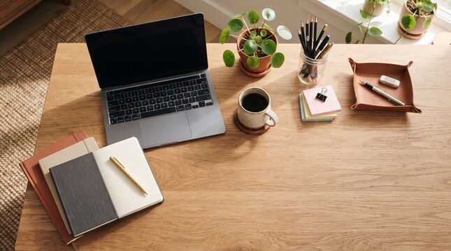 laptop and coffee