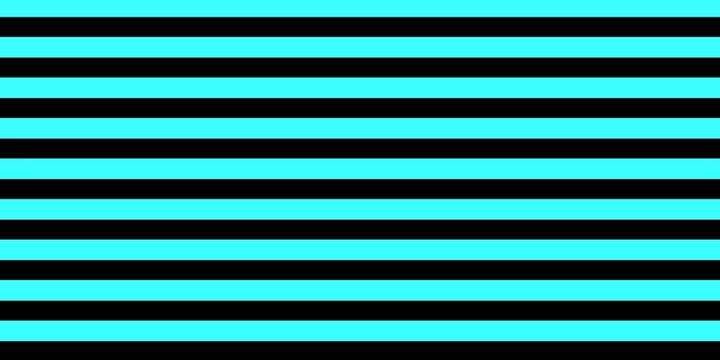 Abstract cyan and black horizontal stripe pattern with clean repeating lines