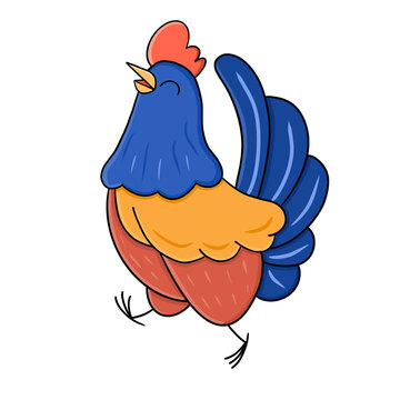 cartoon Rooster png transparent