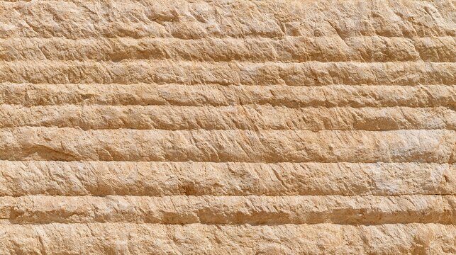 Ancient Stone Chisel Marks Quarry Texture