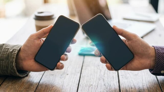 Peer to peer NFC transfer peer nfc transfer smartphone mobile contact