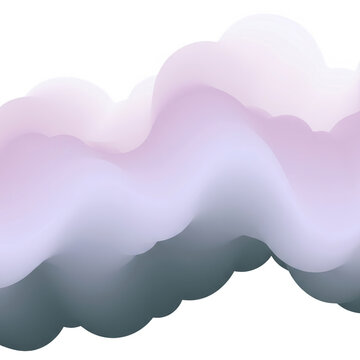 Fond abstrait avec des formes ondul&eacute;es fluides et des d&eacute;grad&eacute;s de couleurs pastel douces sur un fond blanc &eacute;pur&eacute; pour un design moderne et minimaliste.