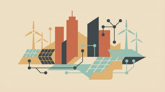 Sustainable Smart City: Green Energy and Connected Urban Future-(Kota Pintar Berkelanjutan: Energi Hijau dan Masa Depan Perkotaan Terhubung)