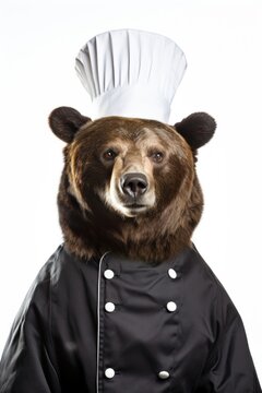 Bear mammal animal chef.