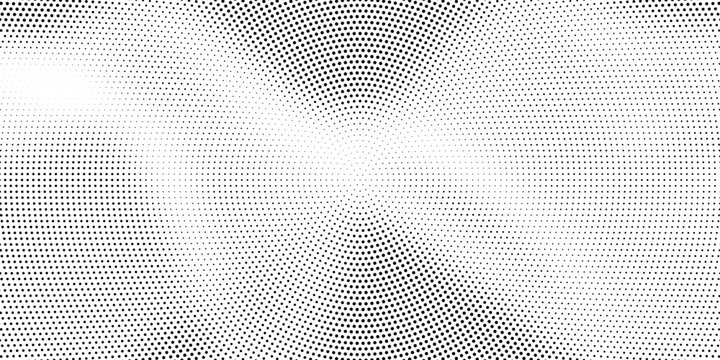Abstract halftone dotted background. Futuristic grunge pattern, dot and circles.  Vector modern optical pop art texture for posters, sites, business cards, cover, postcards, labels, stickers layout.