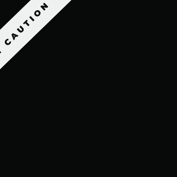 Caution tape Tape Corner Peel Accent Particle Glow alert loop