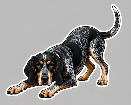 bluetick coon hound