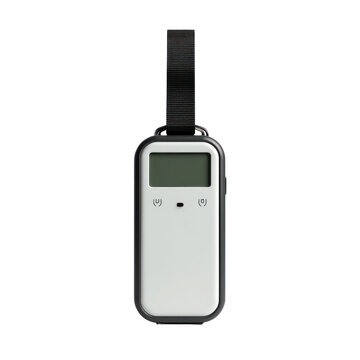 Modern digital timer with large display and adjustable strap for kitchen or sports use