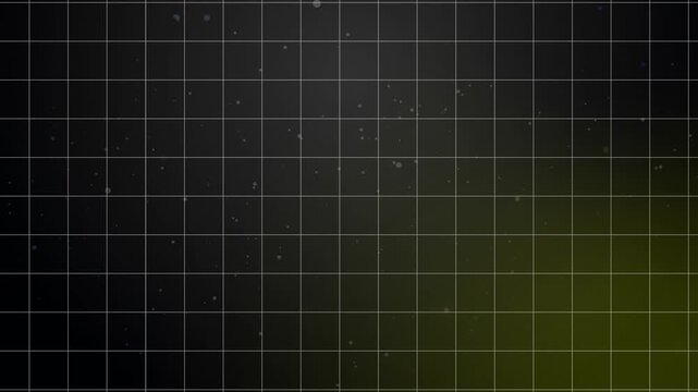 Dark Futuristic Grid Background with Glowing Abstract Light