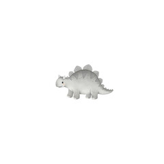 Cute baby dinosaur watercolor clipart. Little sweet dino sitting isolated on transparent background. © Tetiana Kravchenko