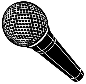 microphone vector illustration
