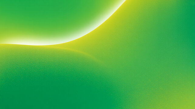 Smooth green abstract background with bright light curves and gradient color transitions smooth surface color transition green texture abstract art digital backdrop