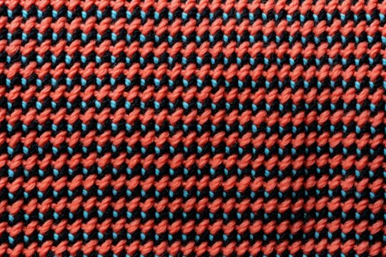 Houndstooth pattern knitted wool texture clothing knitting.