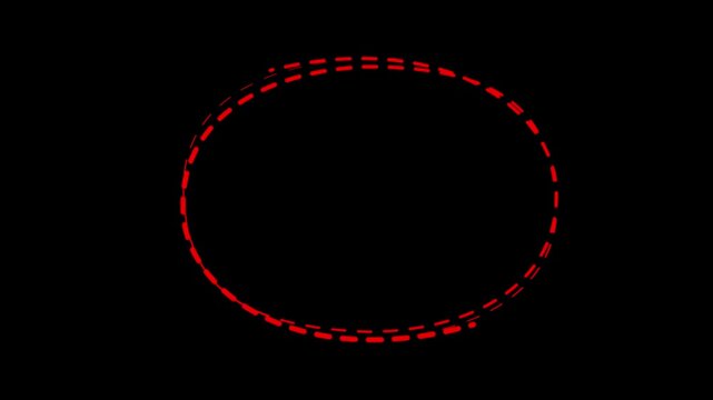 Hand drawn highlight mark animation with red marker underline doodle and dynamic text stroke overlay.