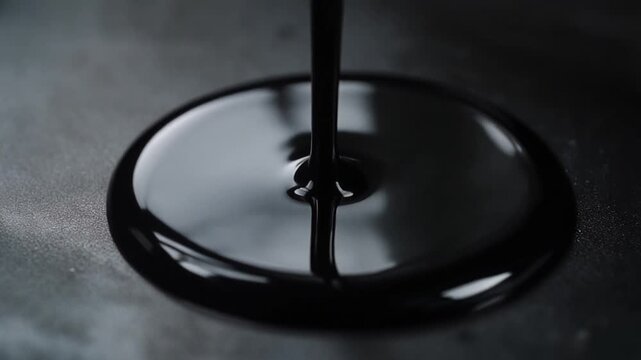 Motor Oil Drip Industrial Background