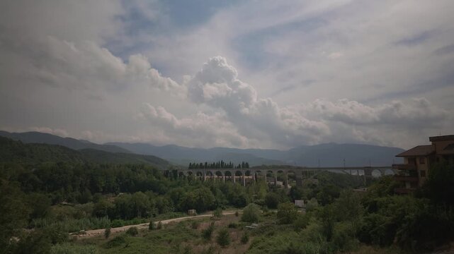 Isernia. Santo Spirito railway bridge