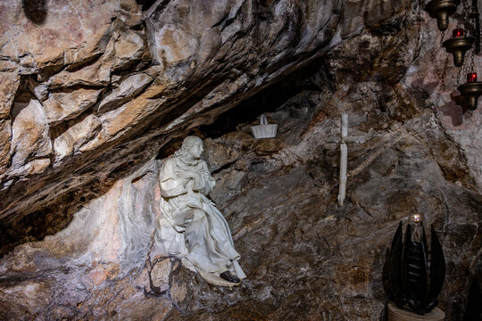 Subiaco. The Monastery of Saint Benedict, or Sanctuary of the Sacred Cave