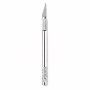 Brown Sharp Razor Knife with Knurled Handle