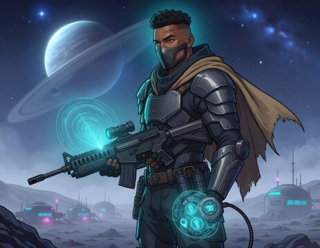 Space bounty hunter